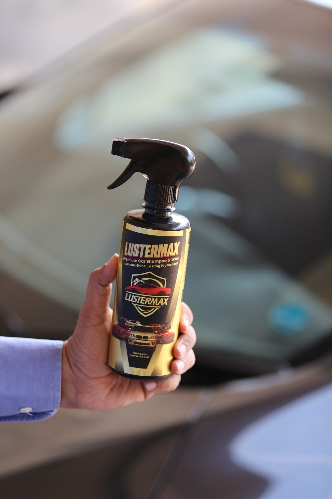 Lustermax Premium Car Shampoo wax