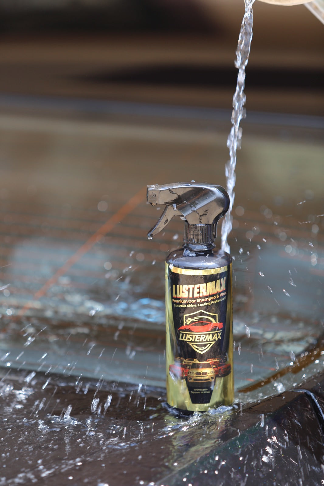 Lustermax Premium Car Shampoo wax
